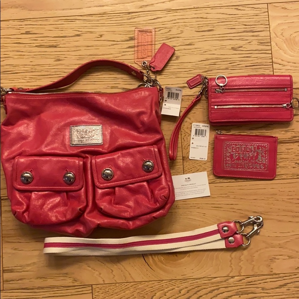 Pink Coach Purse